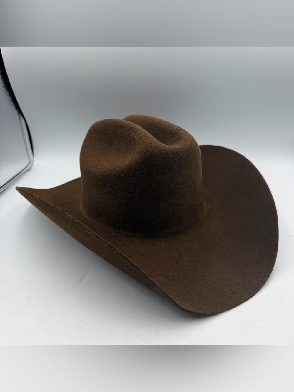 Potrero Hats 30X Brown Cowboy Hat Wool Felt Size 7 Western